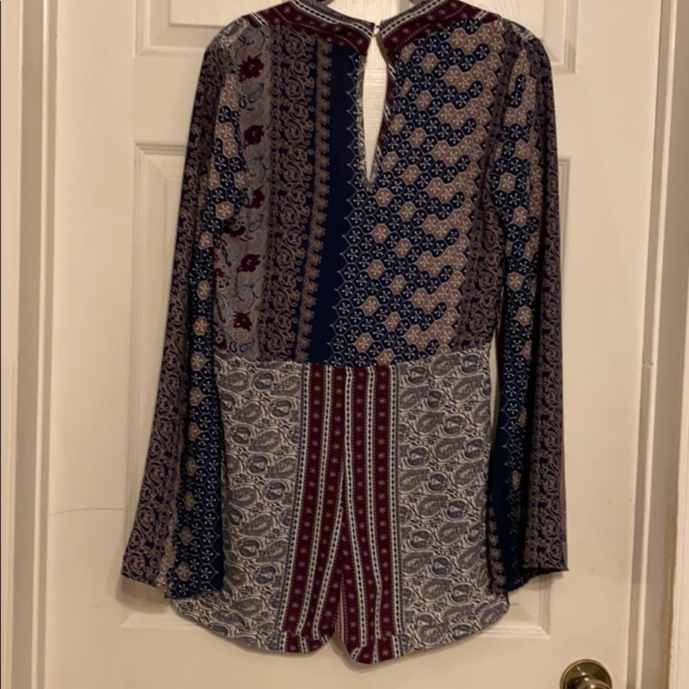 Printed Romper - image 7